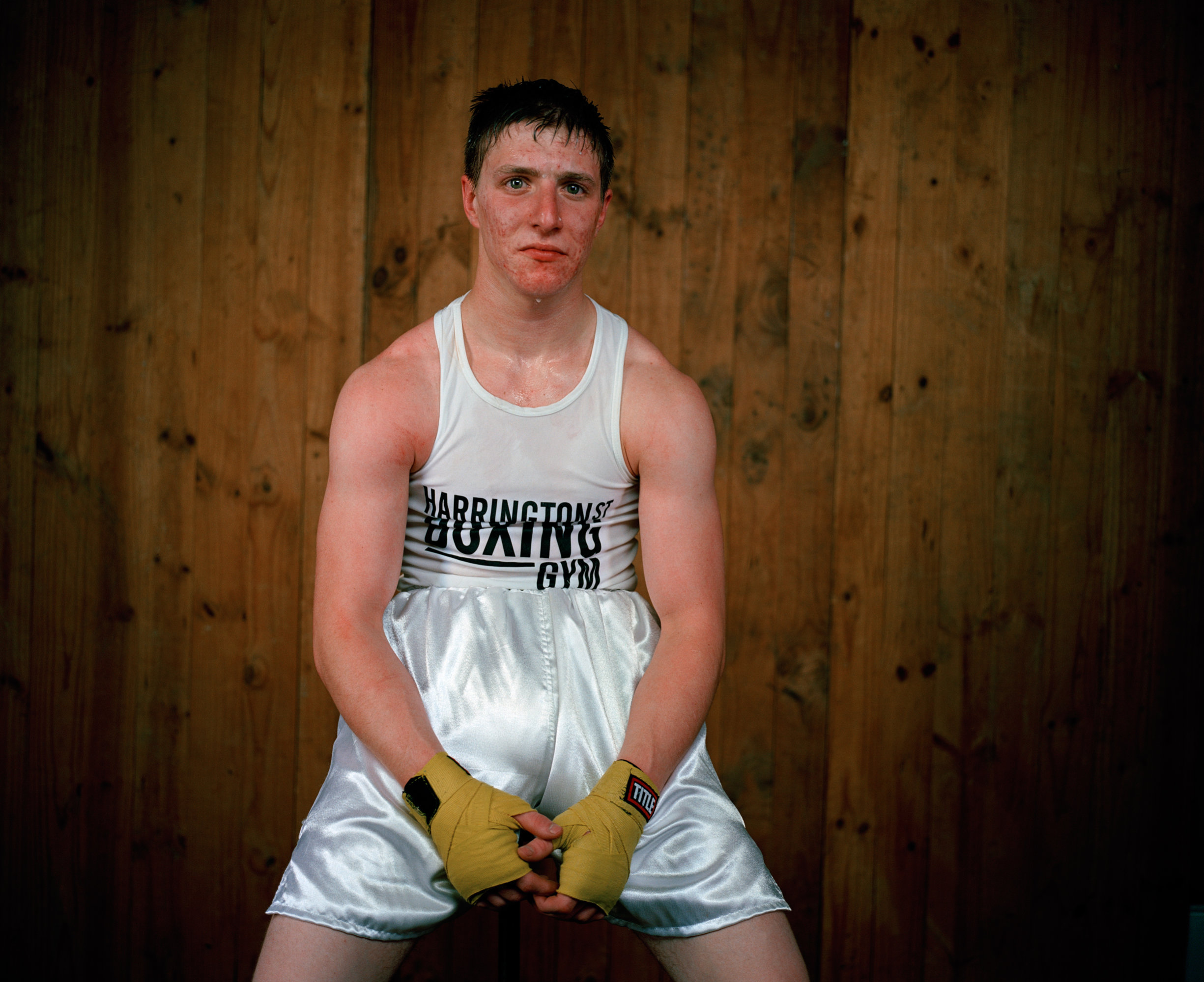 Dave Rent Boxer boxers, before and after - David Chancellor